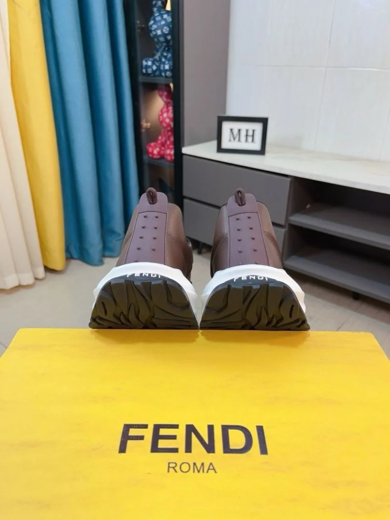 ZipUp Fendi Low Shoes 23708