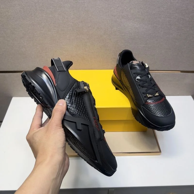 SmoothTexture Fendi Low Shoes 23628