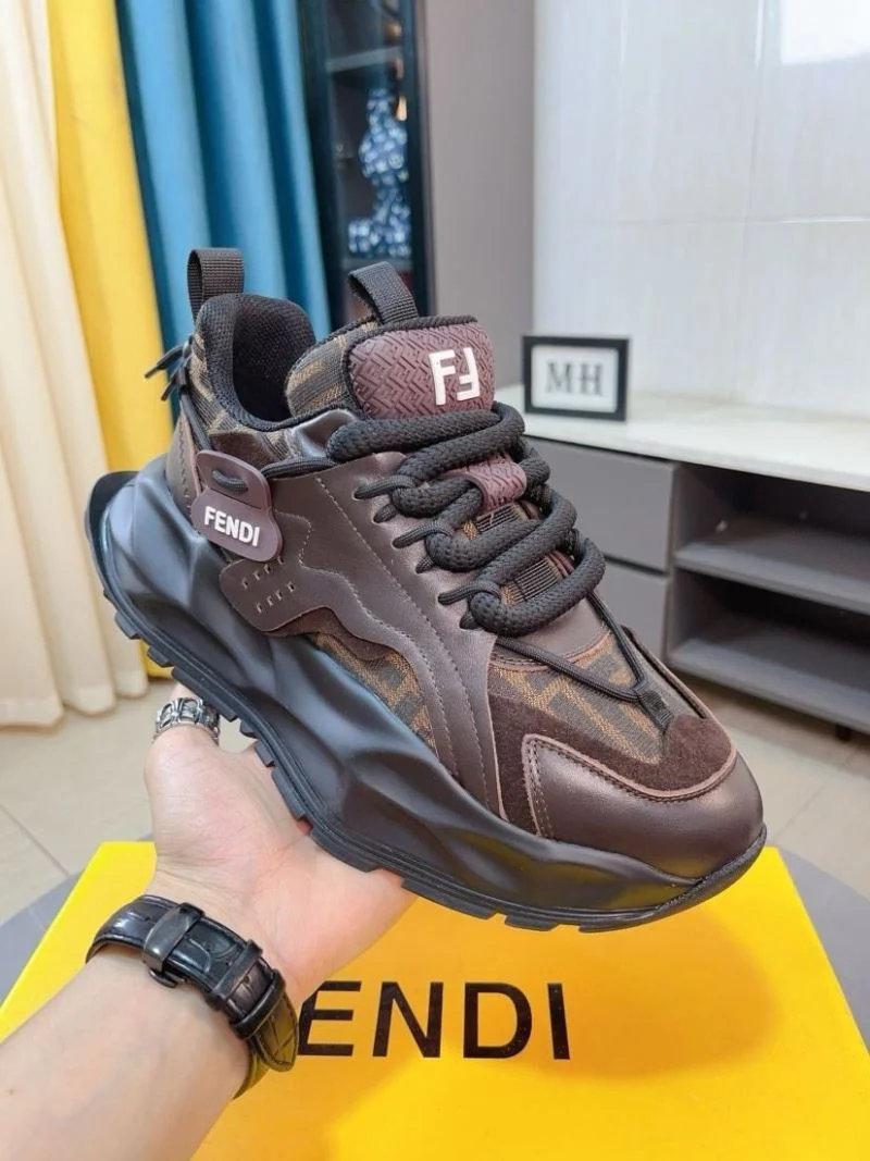 Fendi Low Shoes Stylish 23616