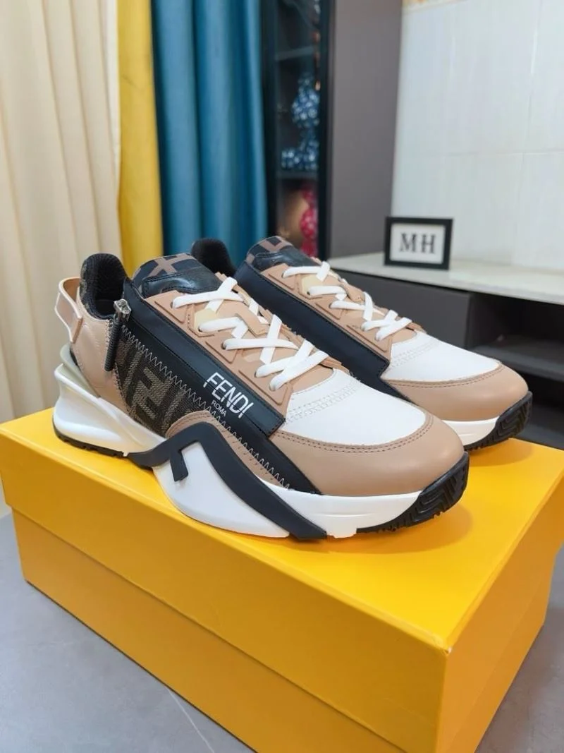 Stretchable Fendi Low Shoes 23613