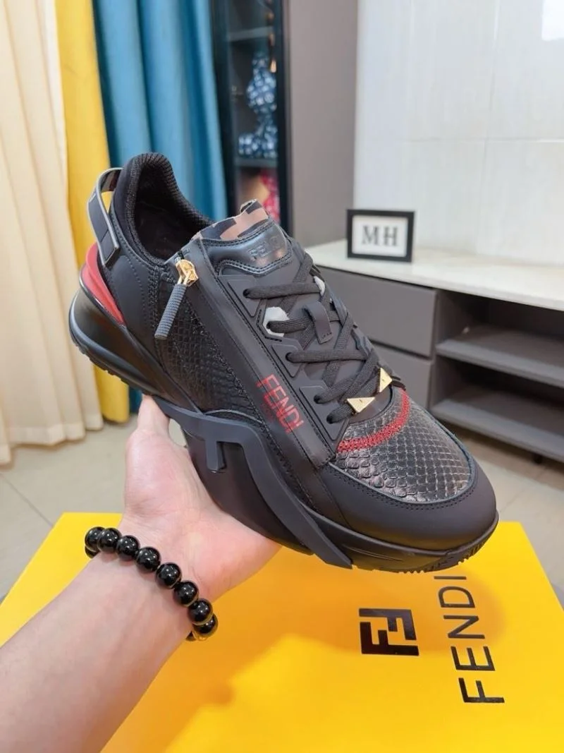 ZipUp Fendi Low Shoes 23635