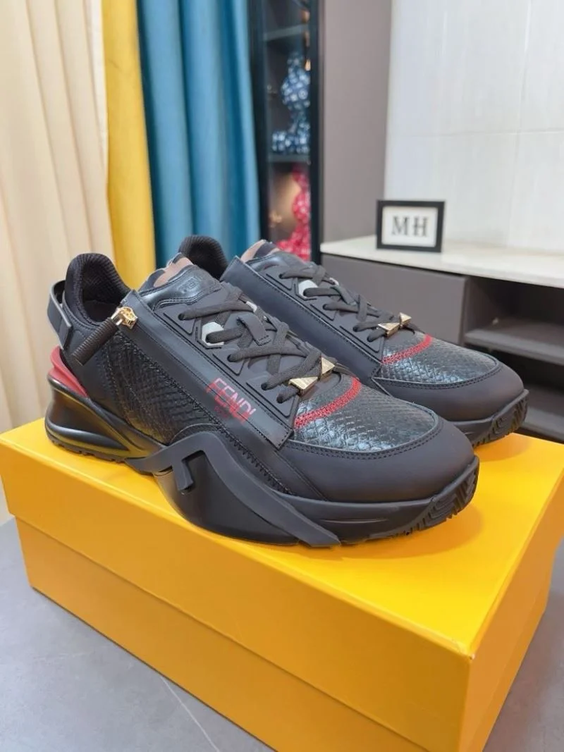 ZipUp Fendi Low Shoes 23635