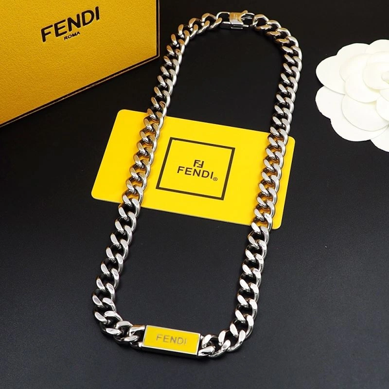 Stylish Fendi Necklaces 213050