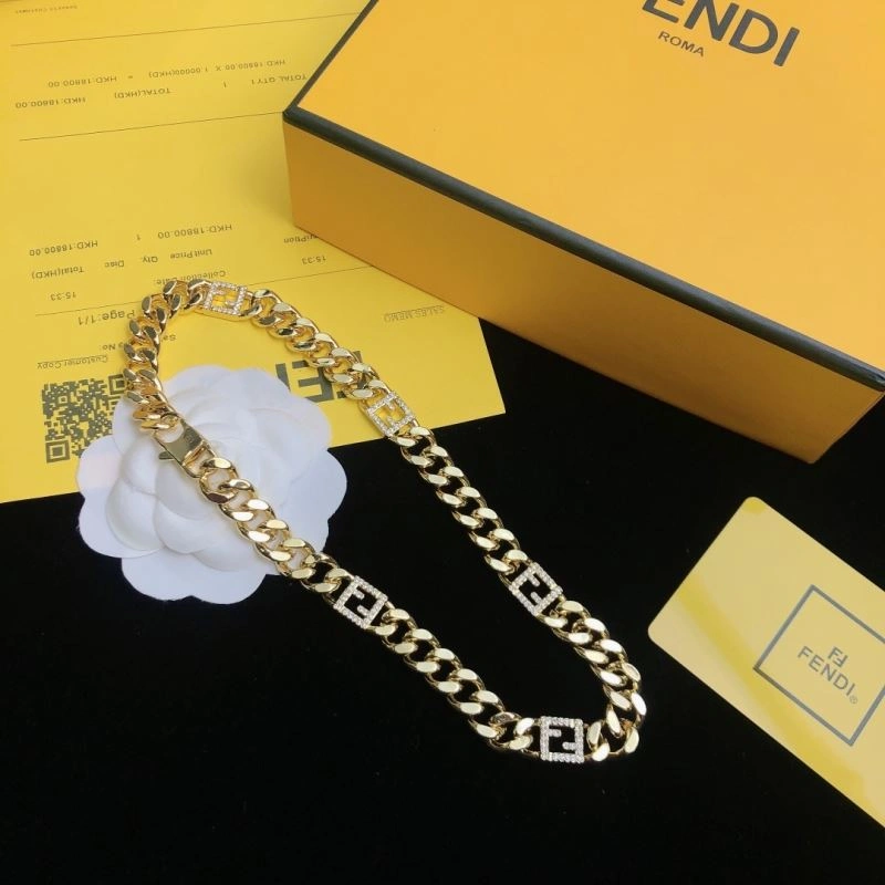 Flexible Fendi Necklaces 212204