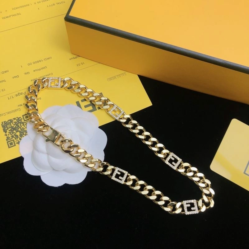 Flexible Fendi Necklaces 212204
