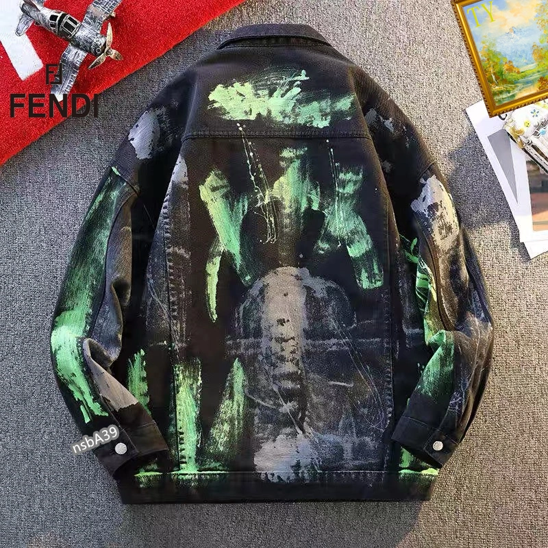 Fendi Outwear Breathable 123343