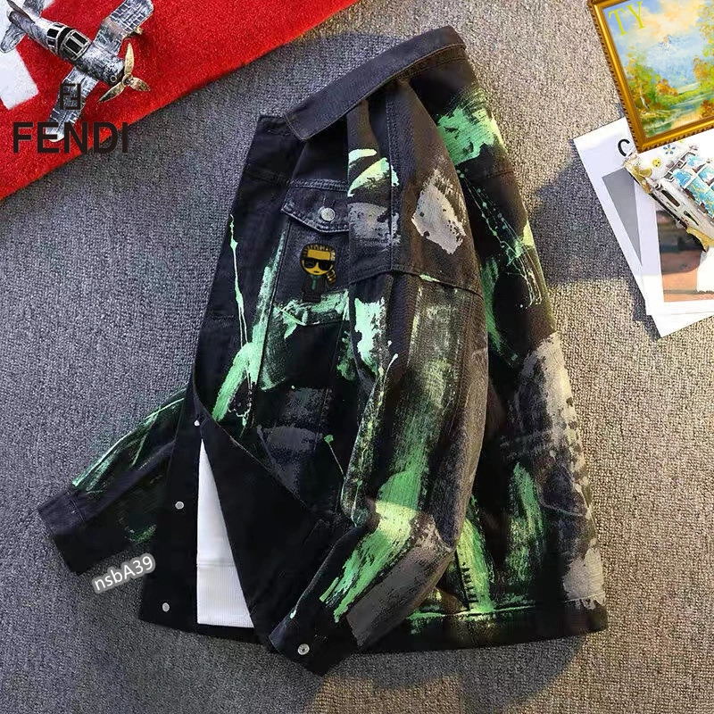 Fendi Outwear Breathable 123343