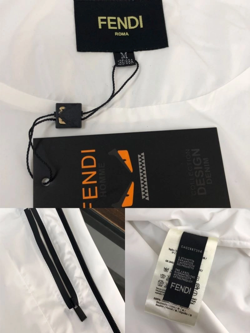 ZipUp Fendi Outwear 123322