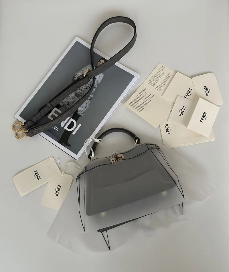 Fendi Peekaboo Bags WaterResistant 57769