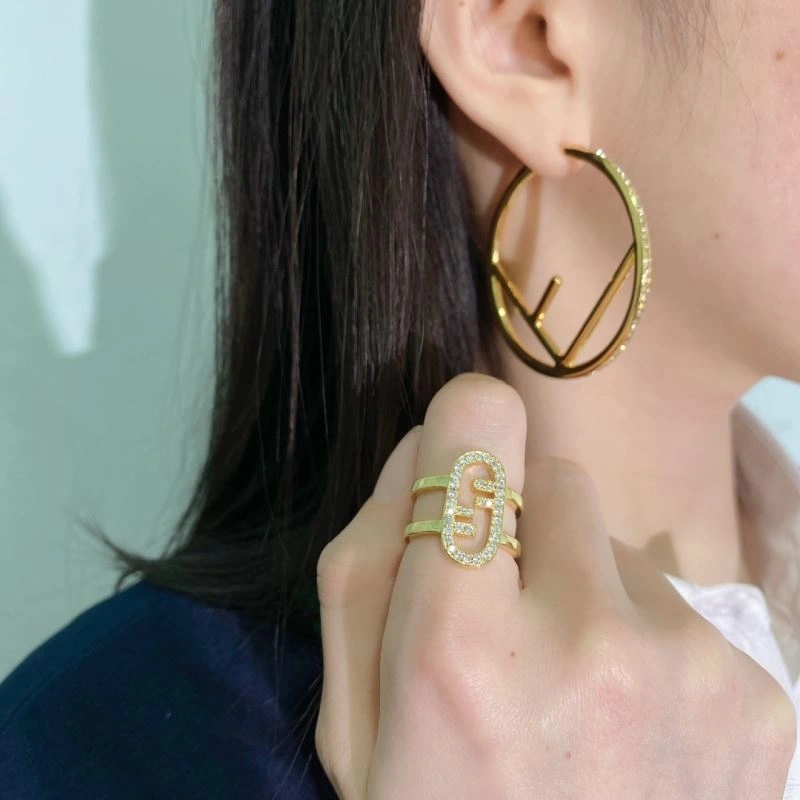 Stylish Fendi Rings 214296