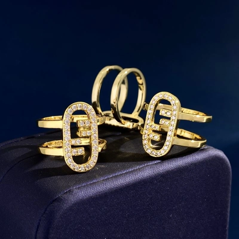 Stylish Fendi Rings 214296