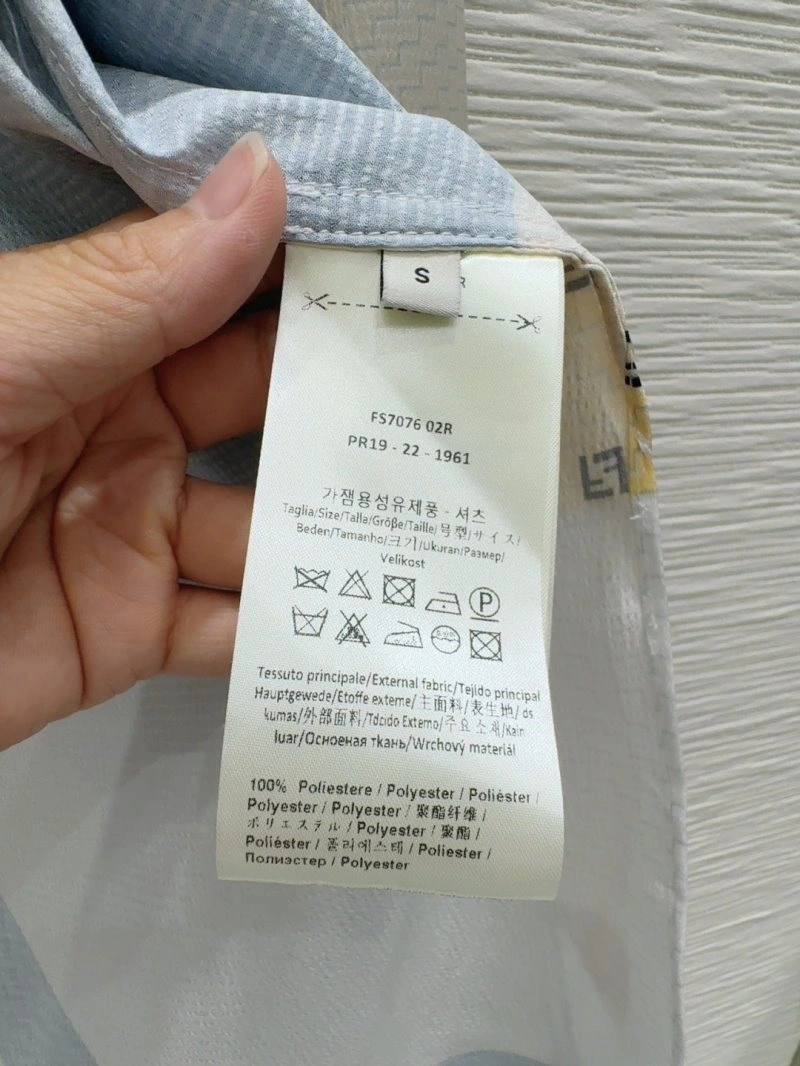 Fendi Shirts Minimalist 120790