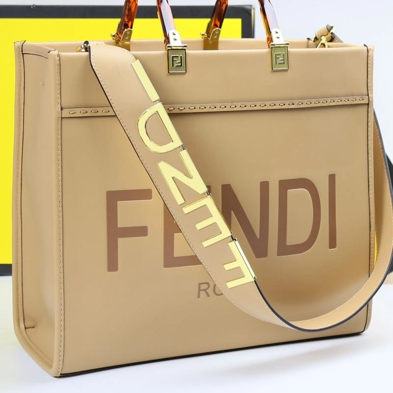 SmoothTexture Fendi Shopping Bags 85168