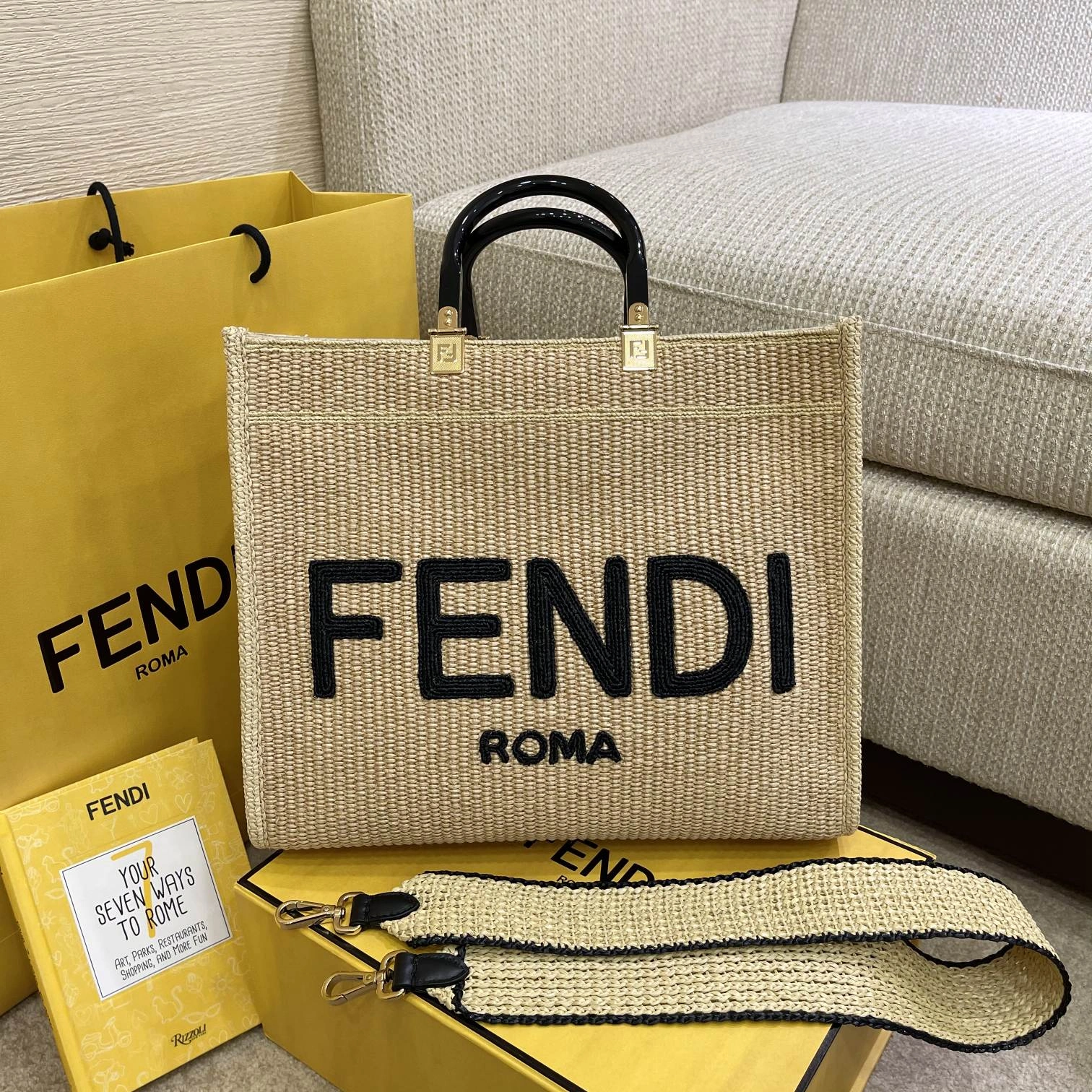 WrinkleFree Fendi Shopping Bags 69670