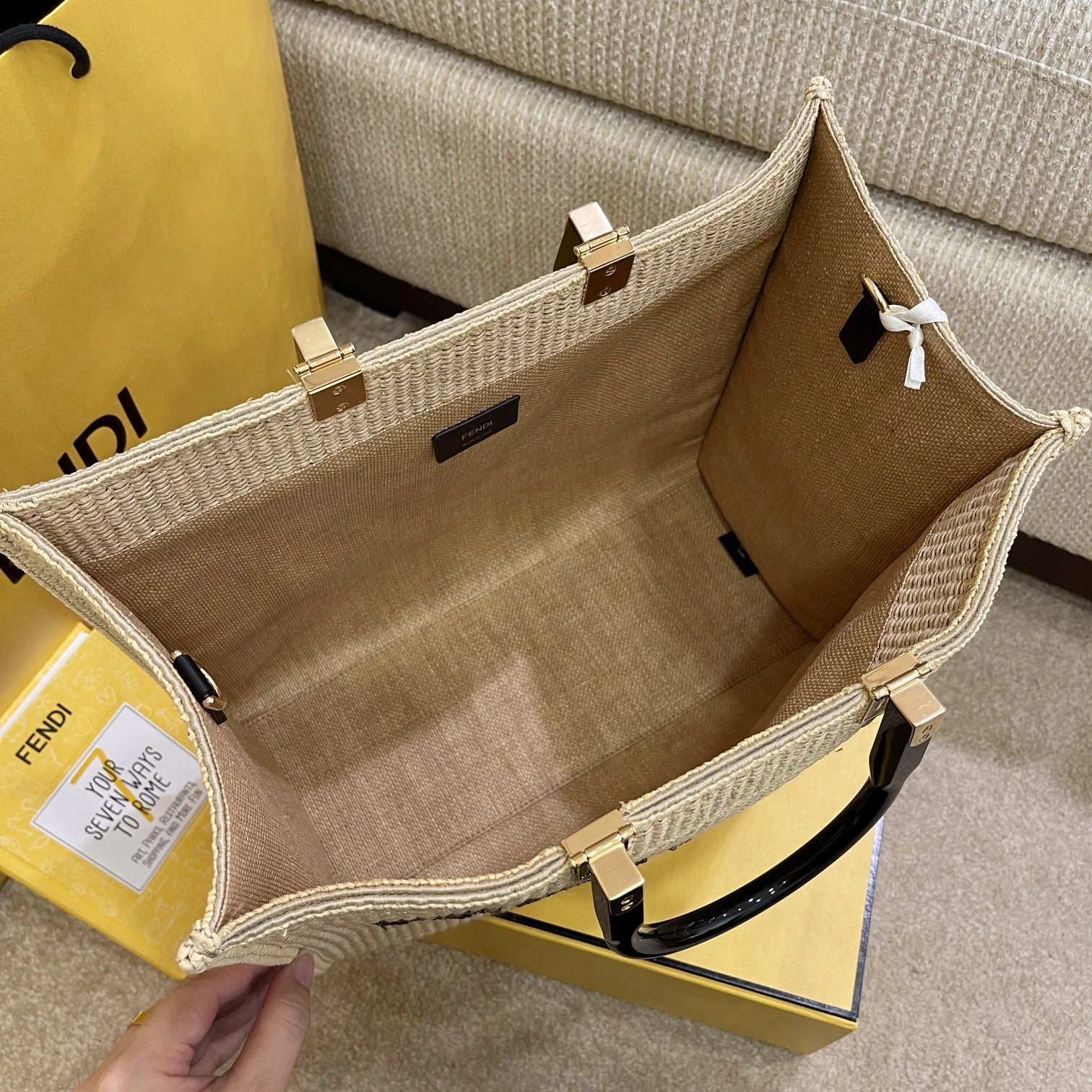WrinkleFree Fendi Shopping Bags 69670