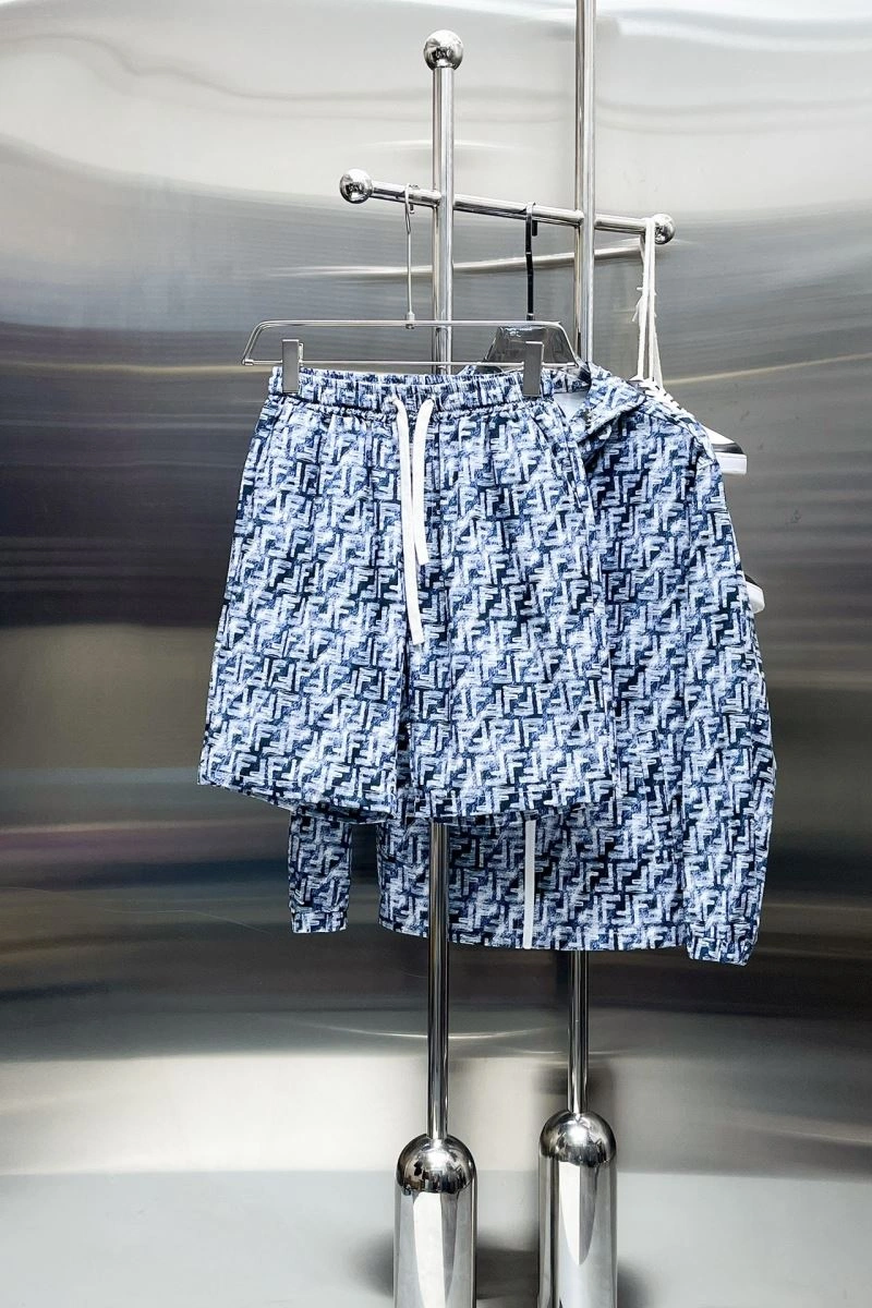 RelaxedFit Fendi Short Suits 122857