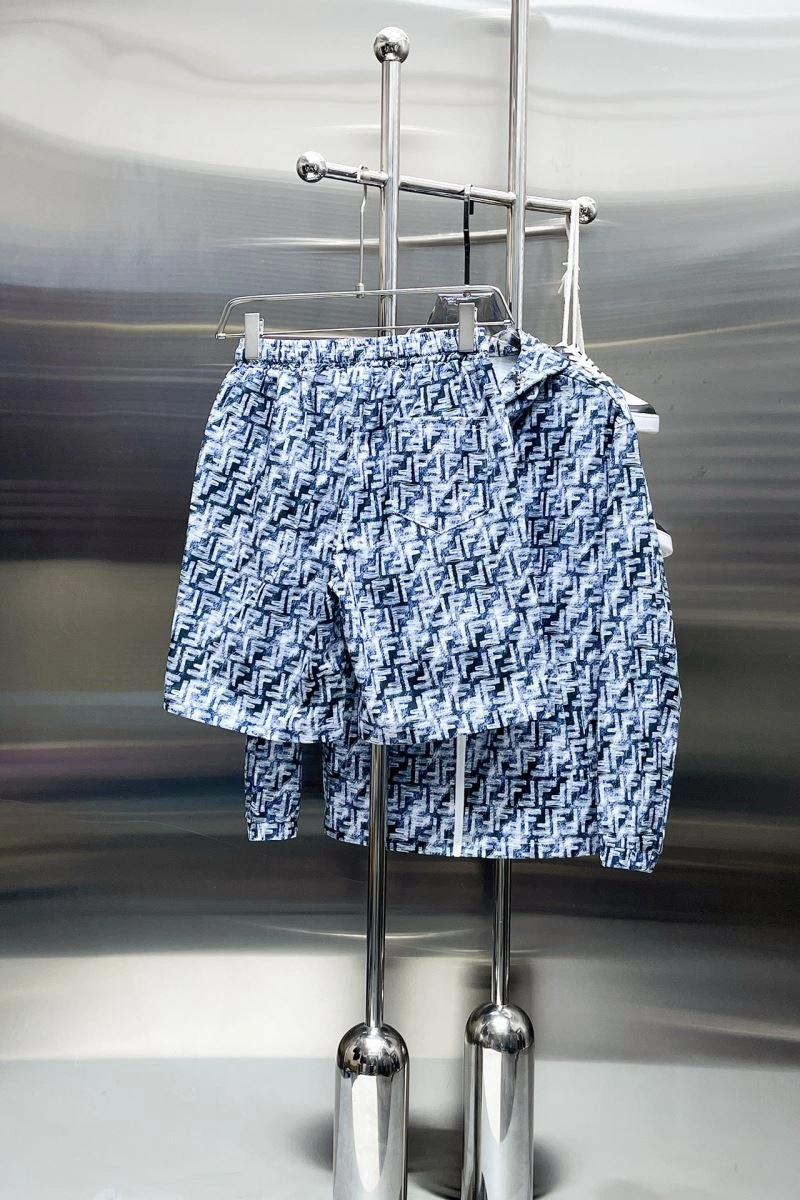 RelaxedFit Fendi Short Suits 122857