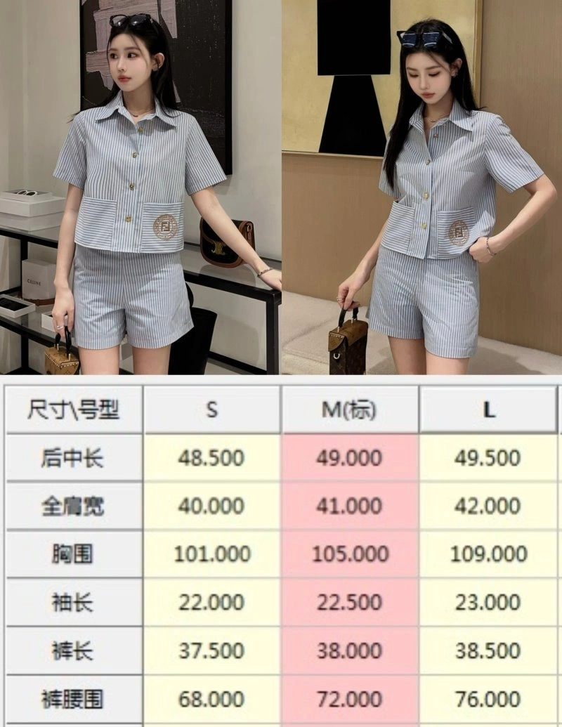 Fendi Short Suits Trendsetting 120594