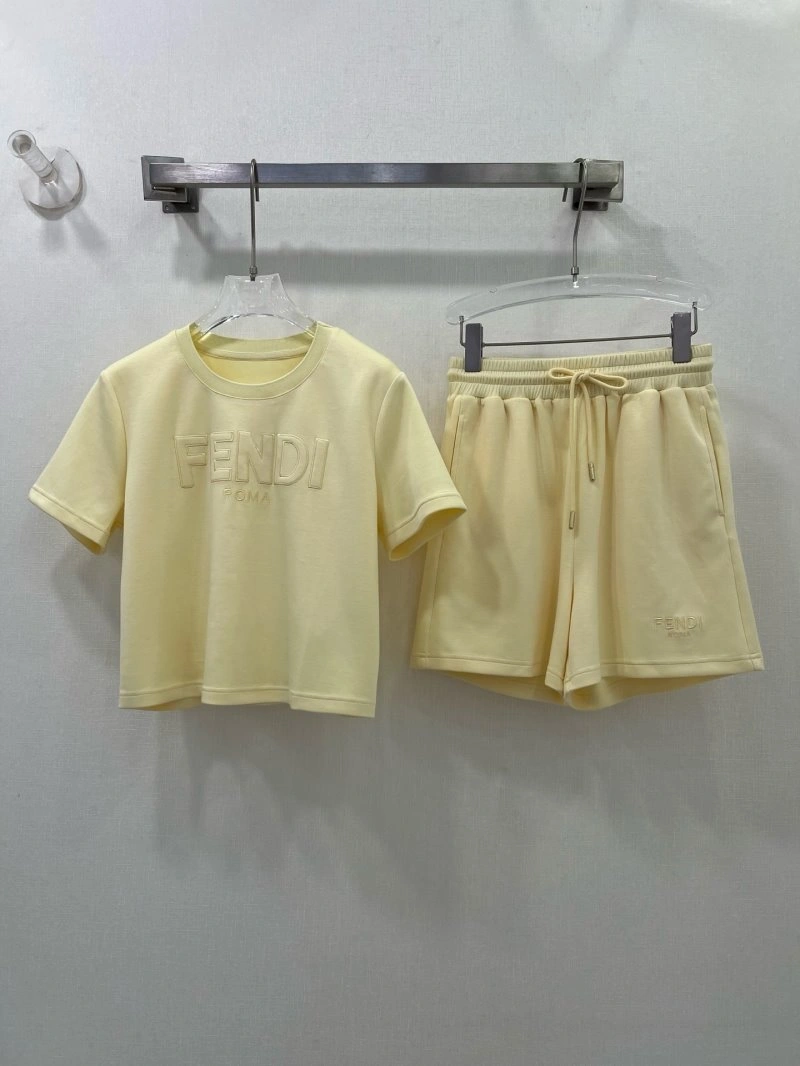 Compact Fendi Short Suits 120766
