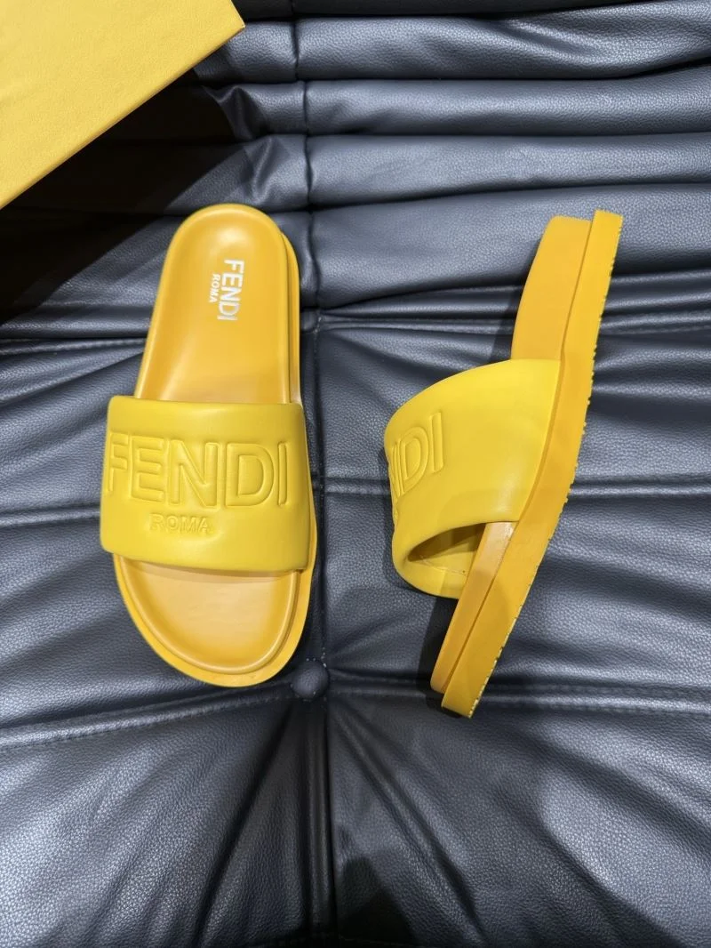 Minimalist Fendi Slippers 23191
