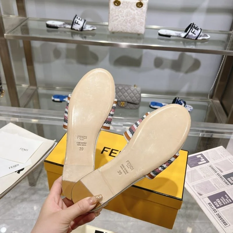 Unique Fendi Slippers 23388