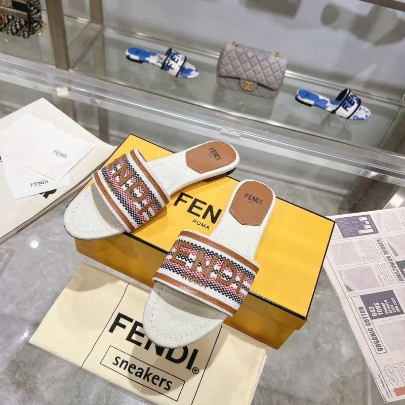 Unique Fendi Slippers 23388