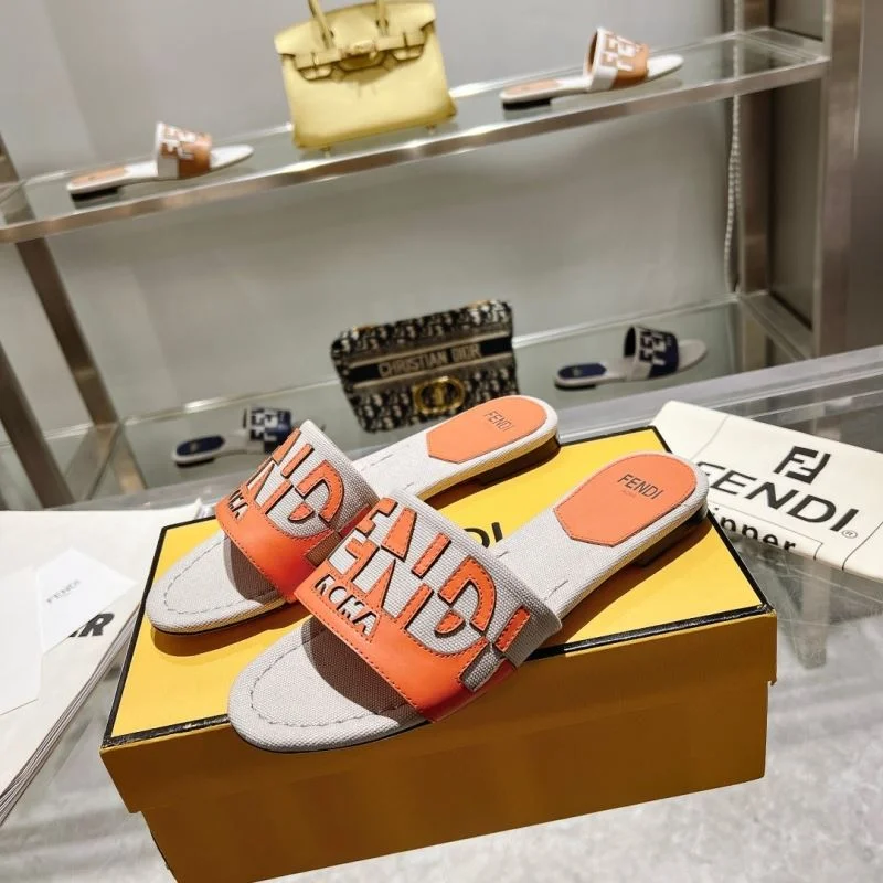 Durable Fendi Slippers 23384