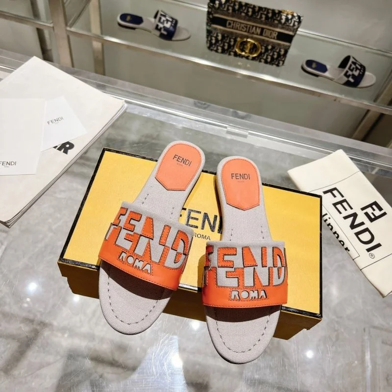 Durable Fendi Slippers 23384