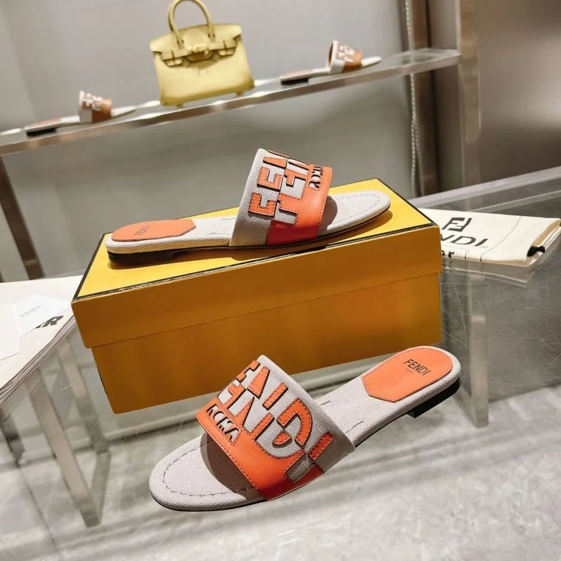 Durable Fendi Slippers 23384