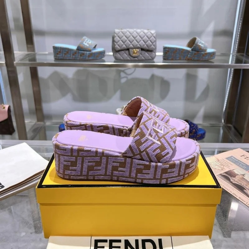Fendi Slippers SmoothTexture 23368