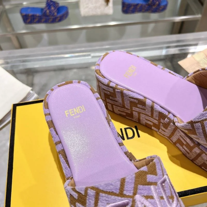 Fendi Slippers SmoothTexture 23368