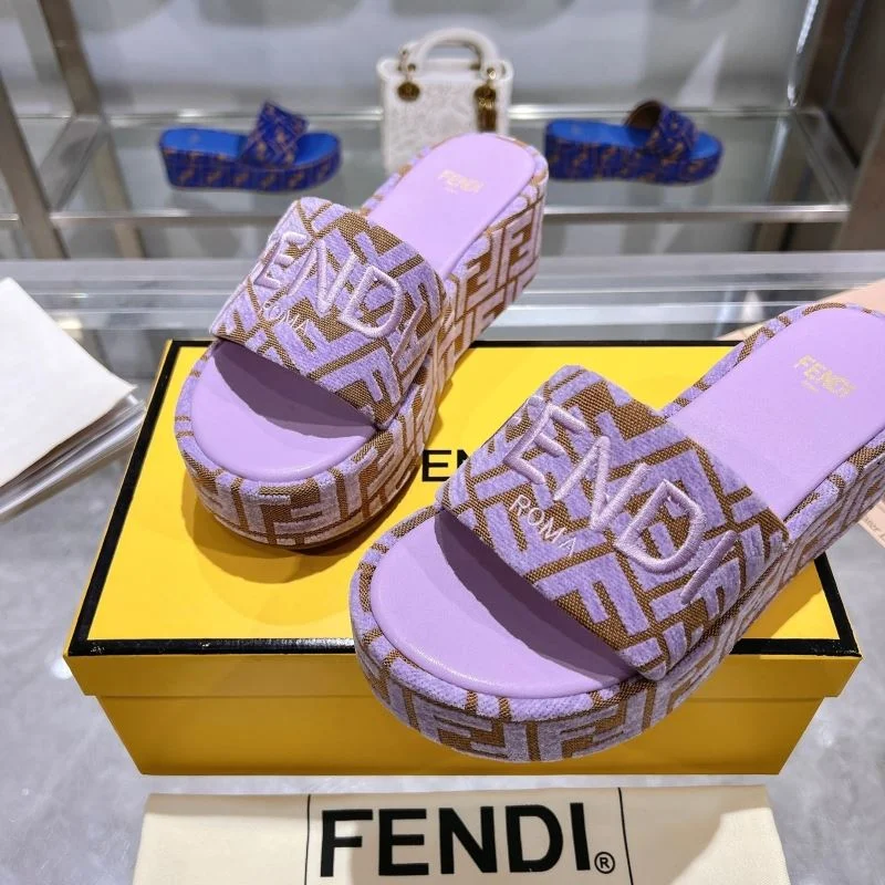 Fendi Slippers SmoothTexture 23368