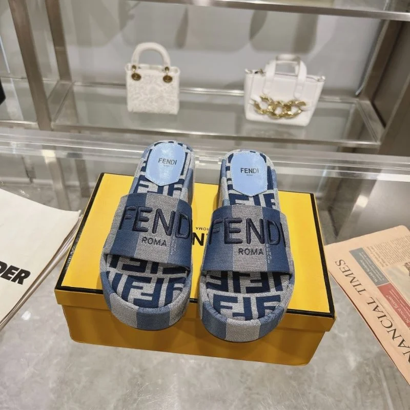 Sleek Fendi Slippers 23352