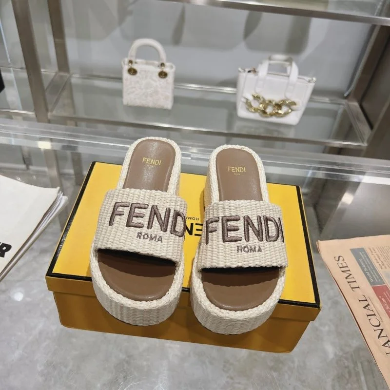 ZipUp Fendi Slippers 23353