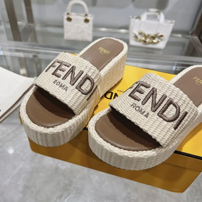 ZipUp Fendi Slippers 23353