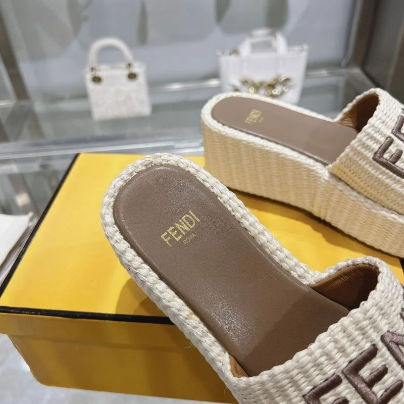 ZipUp Fendi Slippers 23353