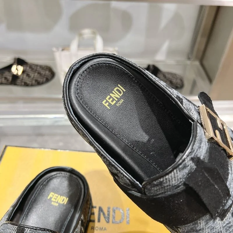 Packable Fendi Slippers 23348