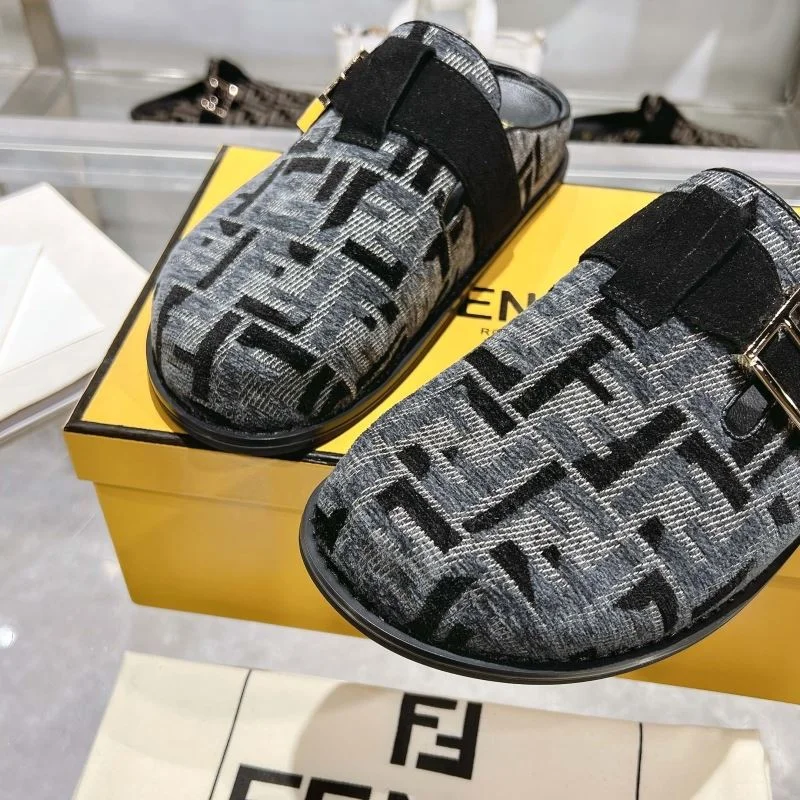 Packable Fendi Slippers 23348