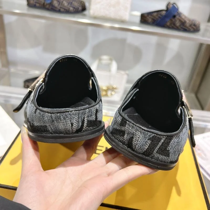 Packable Fendi Slippers 23348