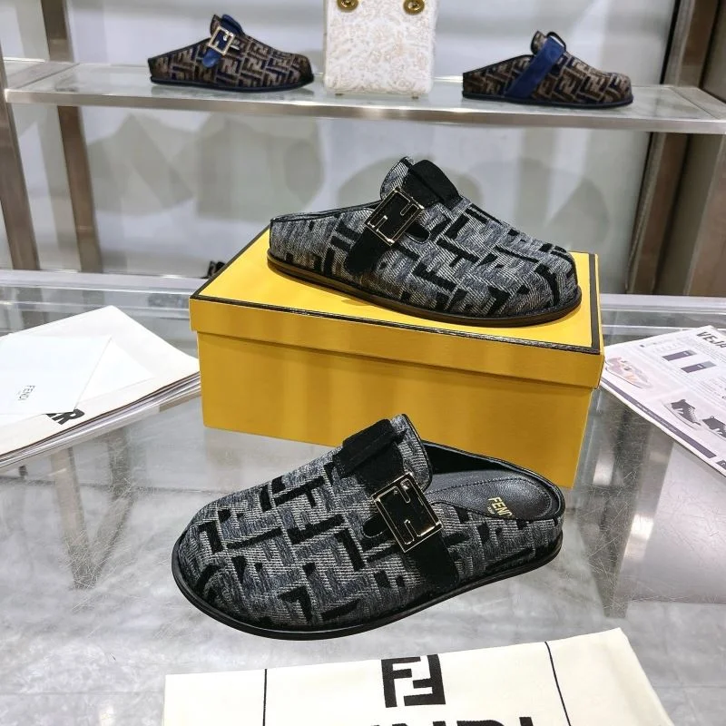 Packable Fendi Slippers 23348
