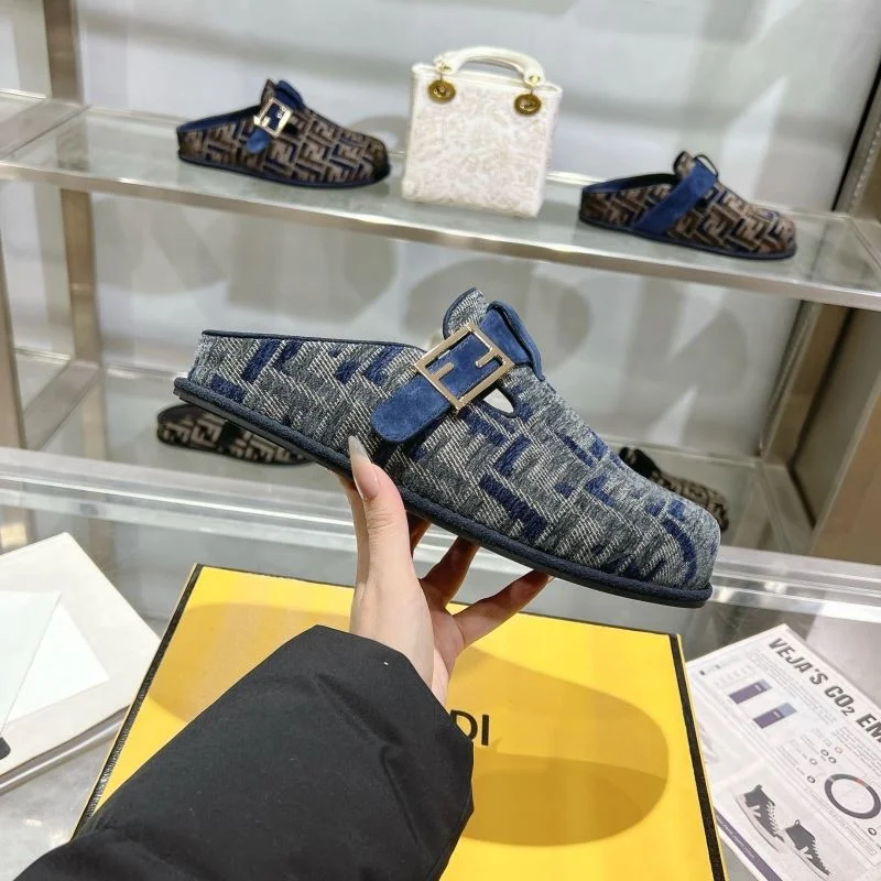 Soft Fendi Slippers 23347