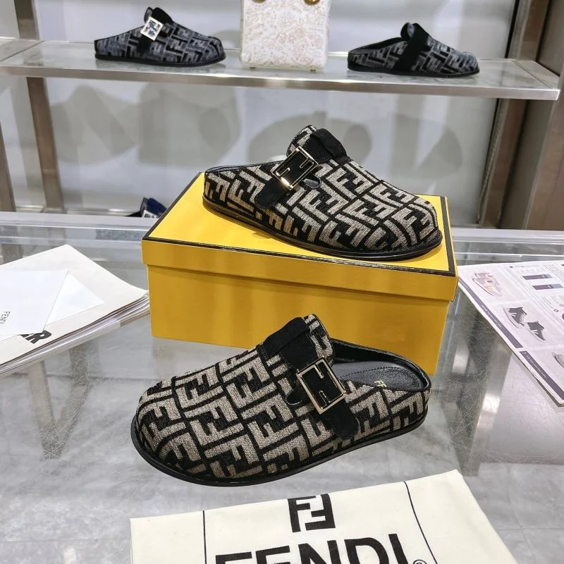 Fendi Slippers Colorful 23345