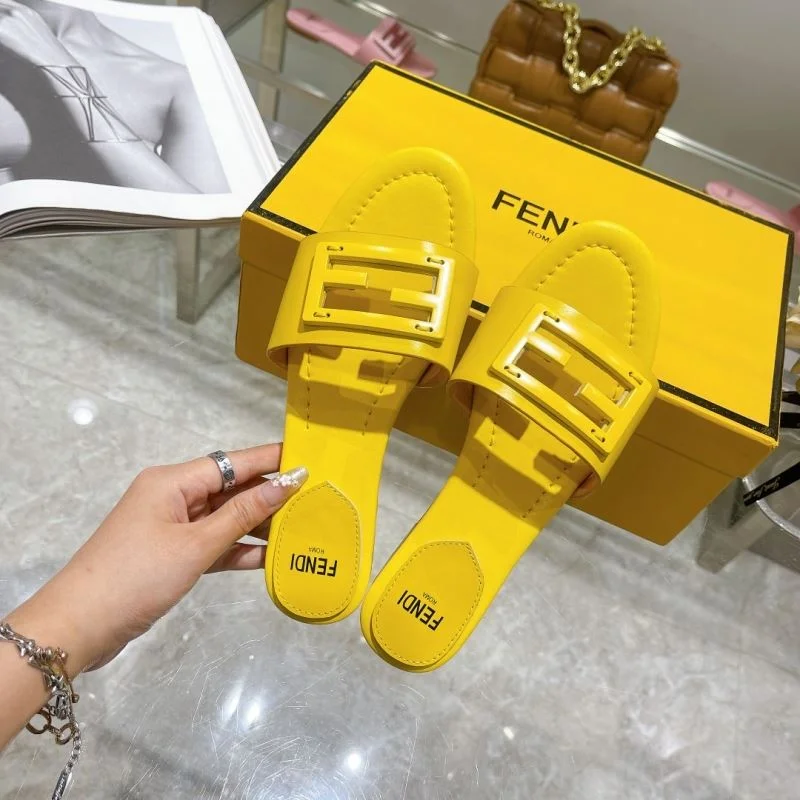 Practical Fendi Slippers 23336