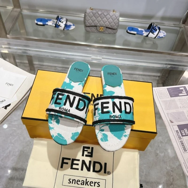Fashionable Fendi Slippers 23327