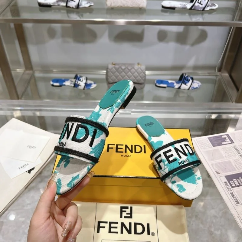 Fashionable Fendi Slippers 23327
