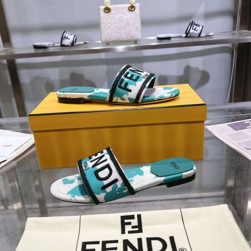 Fashionable Fendi Slippers 23327