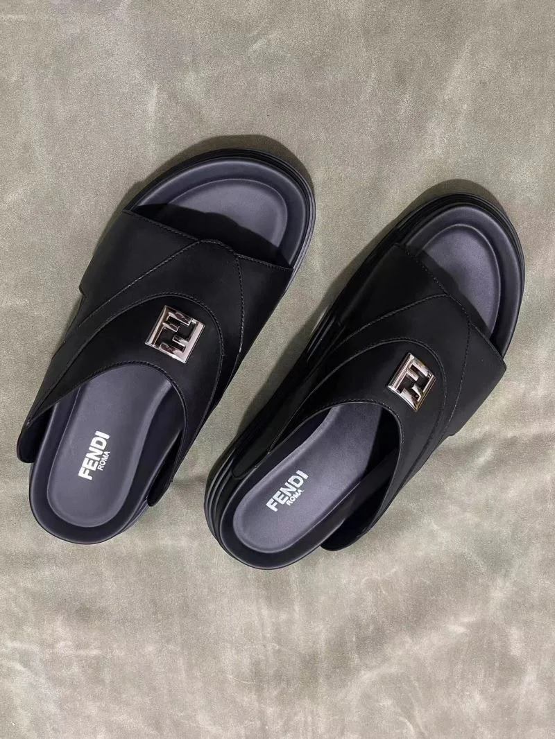 Trendsetting Fendi Slippers 23280