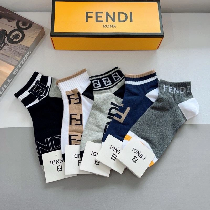 Fendi Socks Colorful 273322