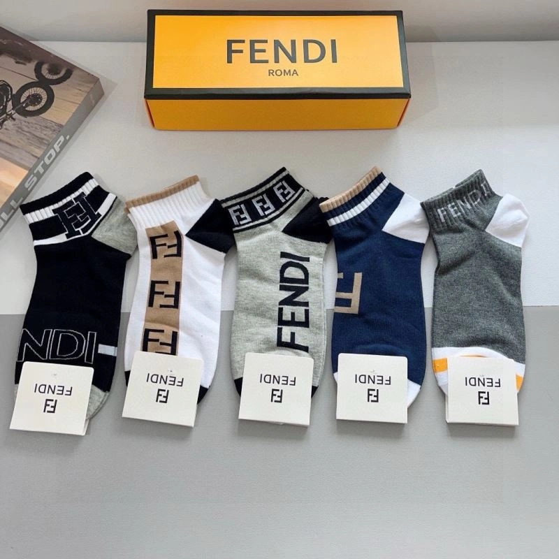Fendi Socks Colorful 273322