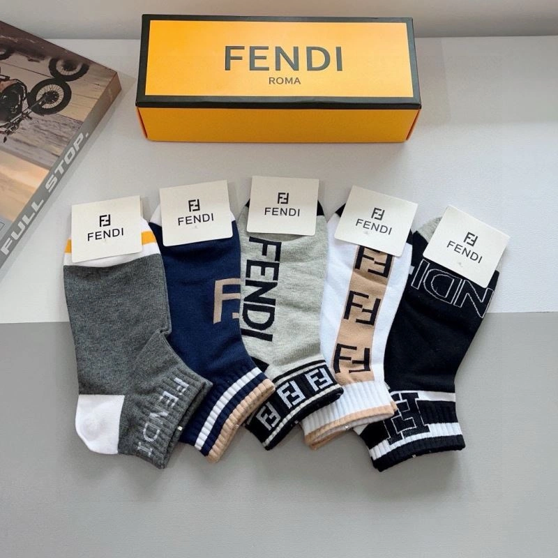 Fendi Socks Colorful 273322